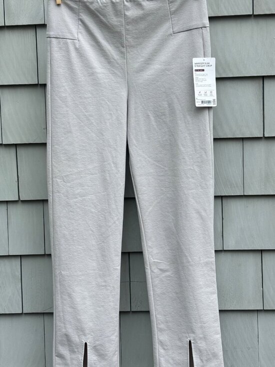 Athleta Pants - Athleta Wander Slim Straight Crop | Light Gray | Size 8 | NWT